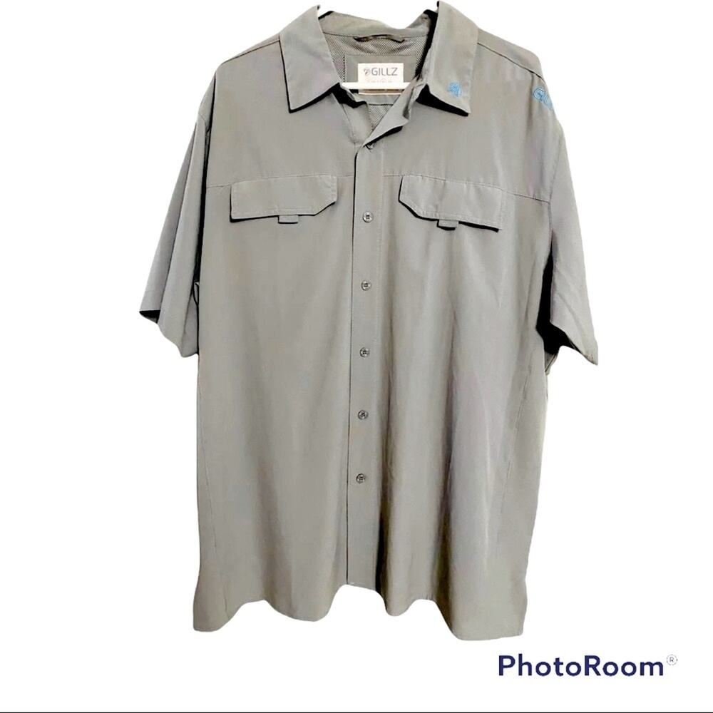 NWT GILLZ Fishing Saltwater Series Gray Men’s Size S